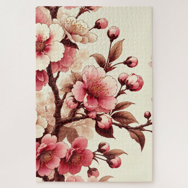 Puzzle Fleur de Cerisier (Vertical)