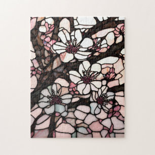 Puzzle Fleur de cerisier de verre