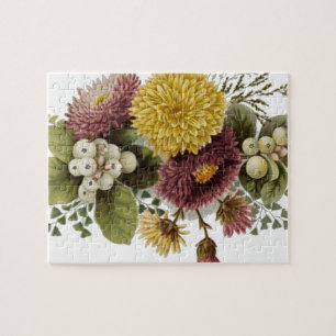Puzzle Fleur de chrysanthème mère florale