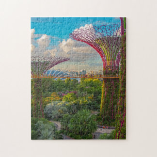 Puzzle Fleur de la forêt nuageuse de Gardens Bay Singapou