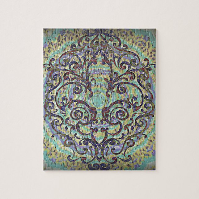 Puzzle Fleur de lis (Vertical)