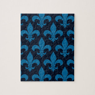 Puzzle Fleur de lis Motif