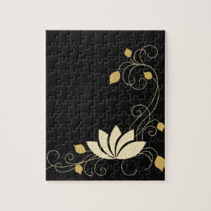 Puzzle Fleur de minuit