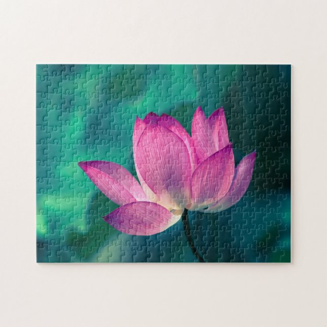 Puzzle Fleur de nénuphar de Lotus (Horizontal)