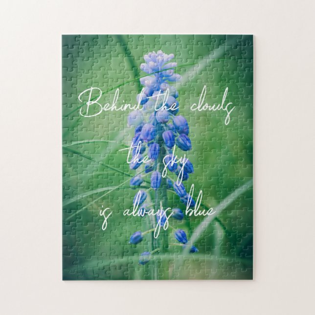 Puzzle Fleur de printemps (Hyacinthe de raisin) (Vertical)