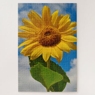 Puzzle Fleur de soleil Floral Botanique Élégant Été lumin