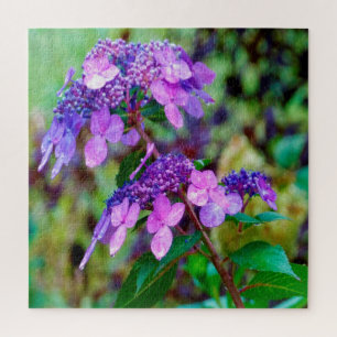 Puzzle Fleur d'hortensia Purple Twist and Shout