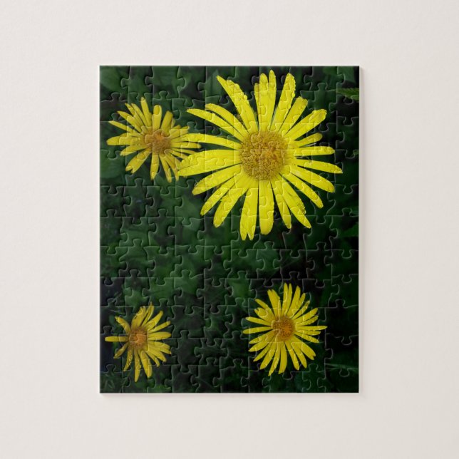 Puzzle Fleur du Minnesota Jaune (Vertical)