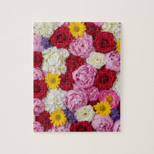 Puzzle Fleur Éternelle : Une Tapisserie Florale de Luxe