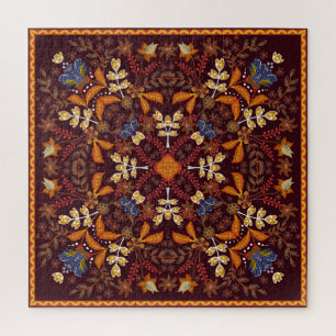 Puzzle Fleur fantastique : Design ornemental Vintage