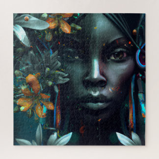 Puzzle Fleur fille 2