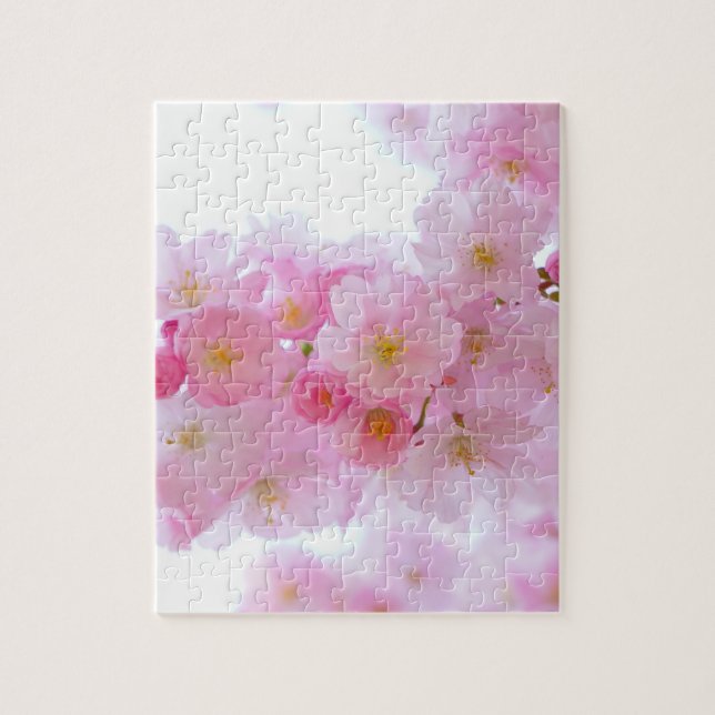 Puzzle Fleur japonaise de cerisier (Vertical)