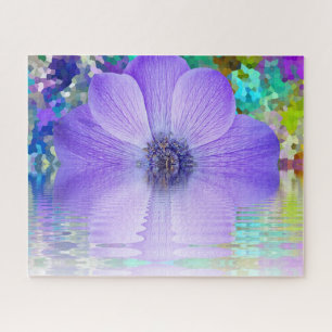Puzzle Fleur pourpre