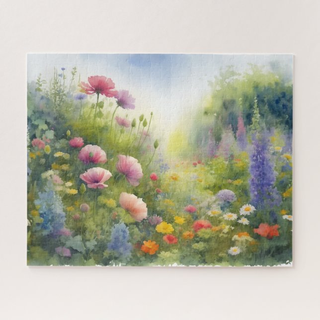 Puzzle Fleur sauvage (Horizontal)