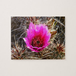 Puzzle Fleur sauvage de cactus en fleurs (Prickly Pear)