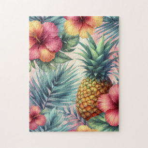 Puzzle Fleur tropicale