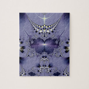 Puzzle Fleur violette