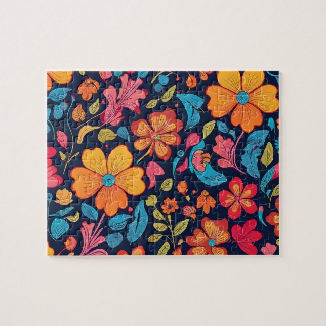 Puzzle Fleurs (Horizontal)