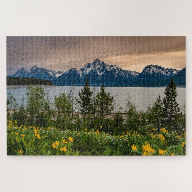 Puzzle Fleurs à Colter Bay (Horizontal)