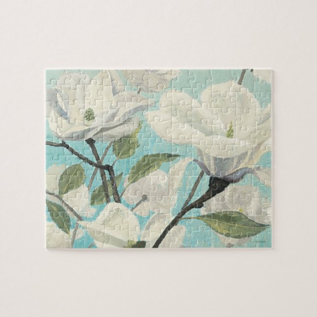 Puzzle Fleurs blanches des sud (Horizontal)