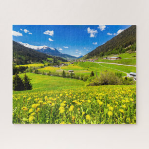 Puzzle Fleurs Canton des Grisons de Dandelion, Suisse