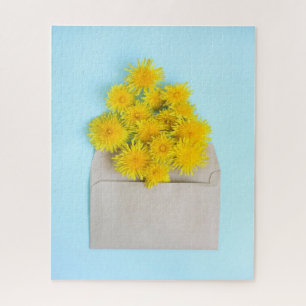 Puzzle Fleurs Dandelions dans l'enveloppe