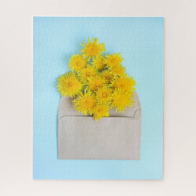 Puzzle Fleurs | Dandelions dans l'enveloppe (Vertical)