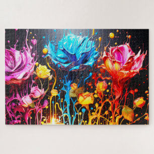 Puzzle Fleurs d'art
