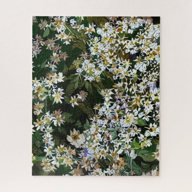 PUZZLE FLEURS D'ASTER (Vertical)