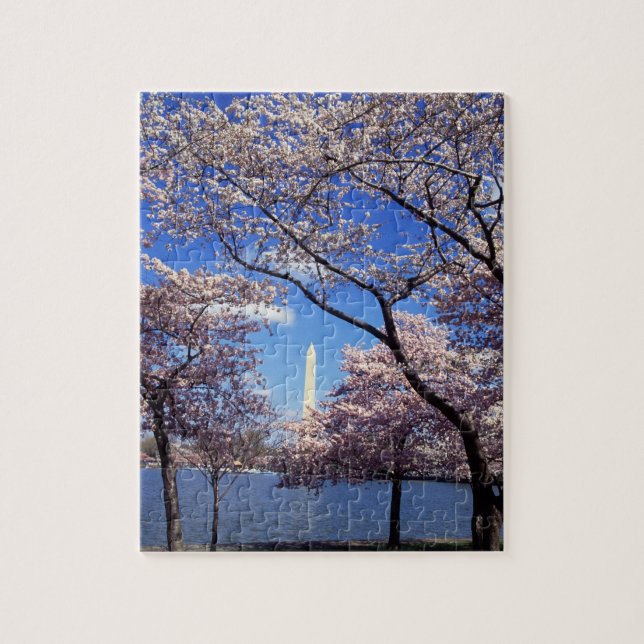 Puzzle Fleurs de cerisier dans le Washington DC (Vertical)