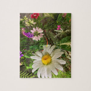 Puzzle Fleurs de champ de marguerite