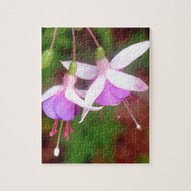 Puzzle Fleurs de Fuschia (Vertical)