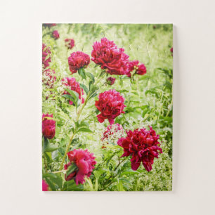 Puzzle Fleurs de pivoines magnifiques surdimensionnées
