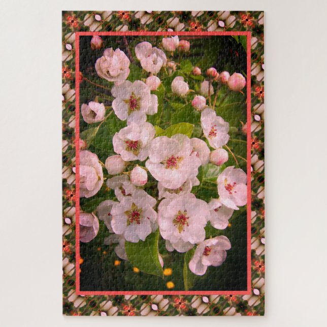 Puzzle Fleurs de poires (Vertical)