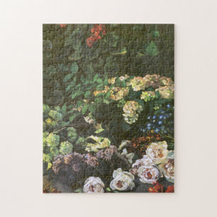 Puzzle Fleurs de printemps Claude Monet Art