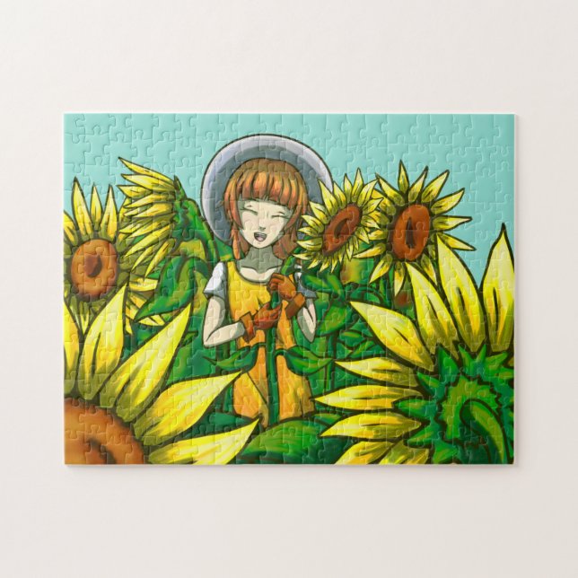 Puzzle Fleurs de soleil (Horizontal)