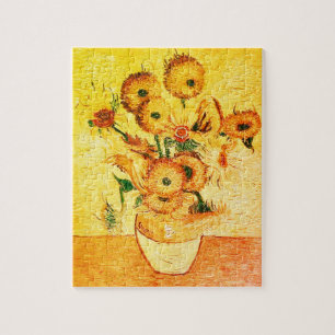 Puzzle Fleurs de soleil vintages par Vincent van Gogh