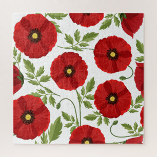 Puzzle Fleurs d'été joyeuses floraison de pavot