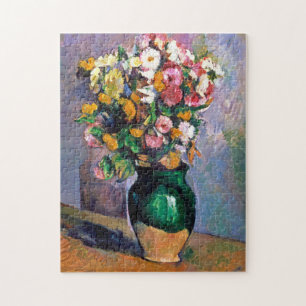 Puzzle Fleurs en Vase, Cézanne