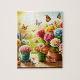 Puzzle Fleurs Enchantées