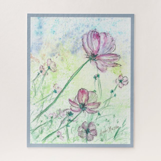 Puzzle Fleurs et air (Vertical)