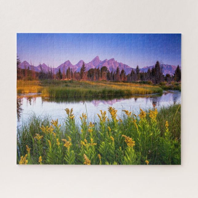 Puzzle Fleurs | Grand Teton National Park, Wyoming (Horizontal)