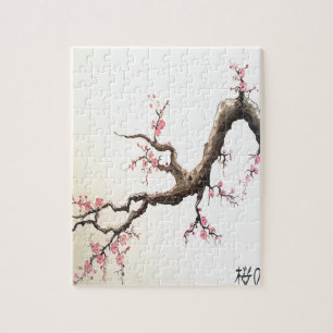Puzzle Fleurs japonaises de cerises