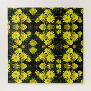 Puzzle - Fleurs Jardins Jaunes