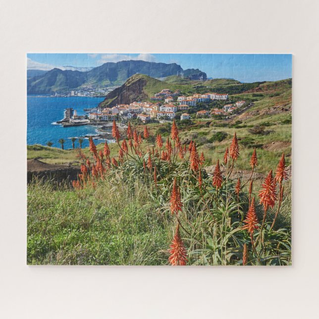 Puzzle Fleurs | Madeira Island Portugal (Horizontal)