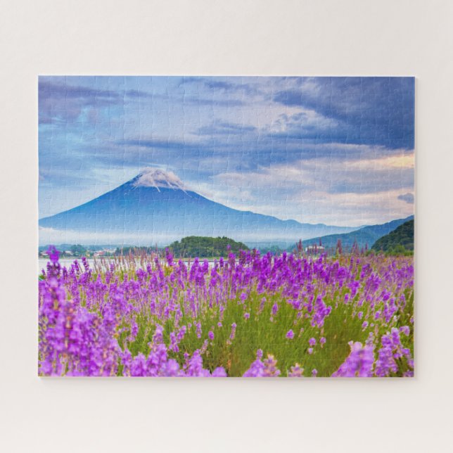 Puzzle Fleurs | Mont Fugi Japon (Horizontal)