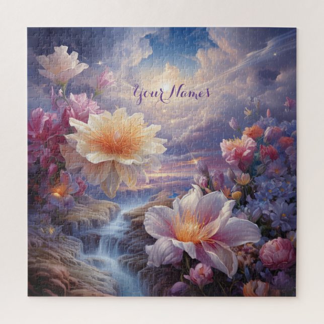Puzzle Fleurs mystiques du royaume surnaturel (Vertical)
