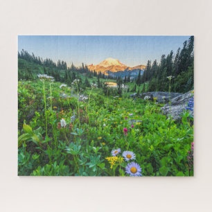 Puzzle Fleurs   Parc national du Mont Rainier