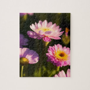Puzzle Fleurs roses