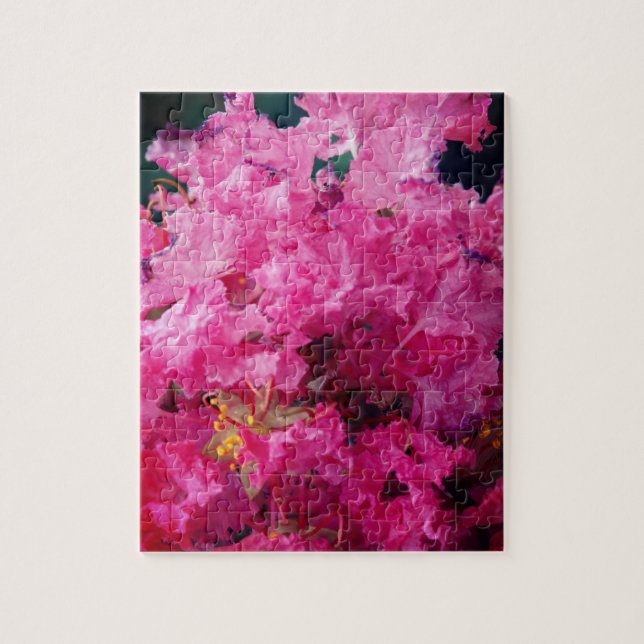 Puzzle Fleurs roses (Vertical)
